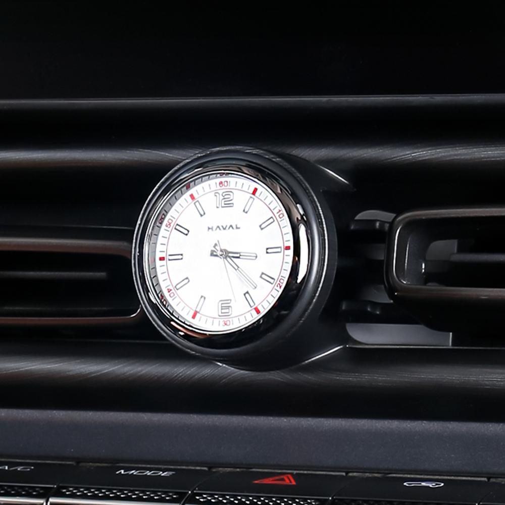 For 2024 GWM HAVAL H9 Central Control Clock Car Clock Air Outlet Quartz Watch Interior High-end Clock Modification