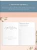 A5 Wedding Planning Notebook with Natural Pages and Hardcover