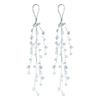 Christmas Water Drop Pendant Clear Acrylic Christmas Pendants 2Pieces Tree Pendants Water Drop Icicle Home Decoration Christmas
