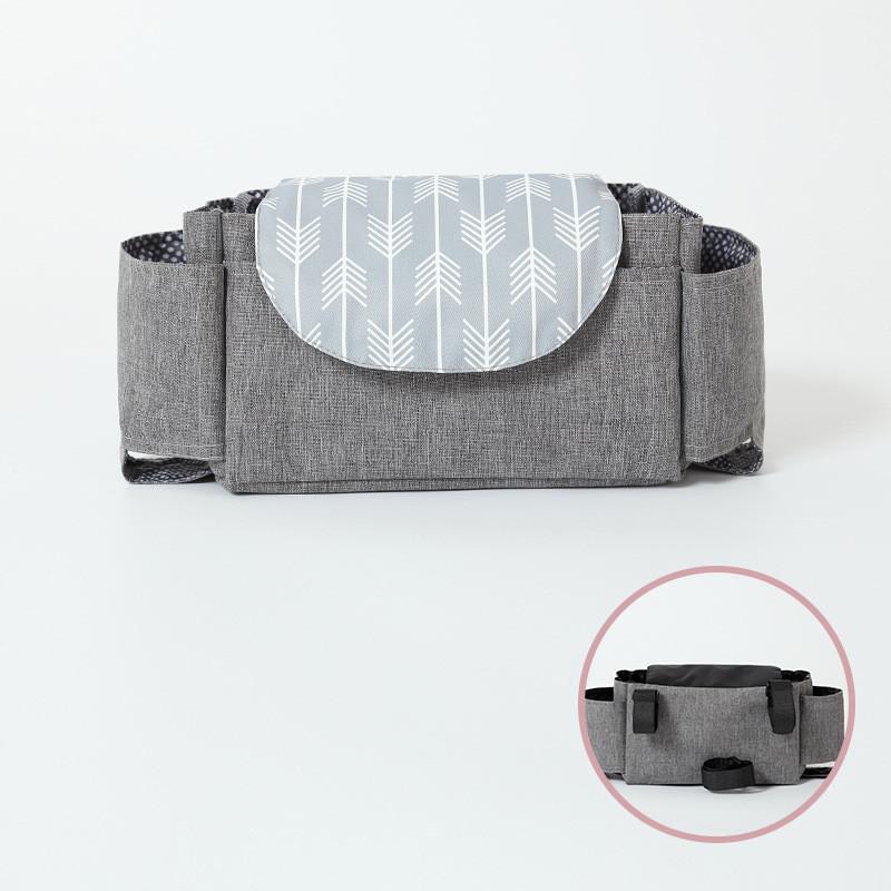 Infant Pushchair Hanging Bag With Velcro Mount For Baby Accessories