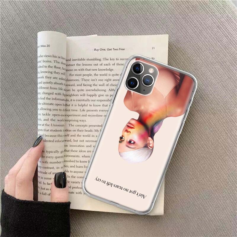 Ariana Grande Phone Case For Apple Iphone 12 13 Mini 14 15 Pro 17 Pro Max Air 11 16E 16 Plus Shell Cover Clear TPU Pro