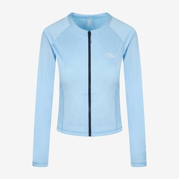 Fila Semi Crop Zip Up Rash Guard