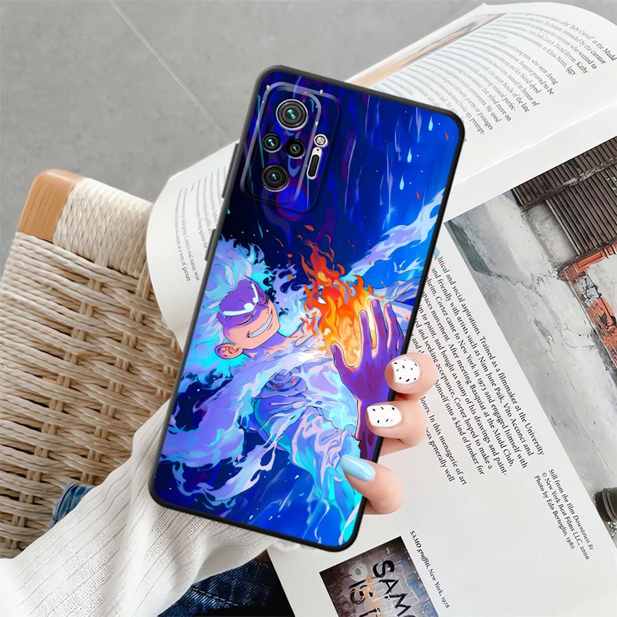 Cool Luffy Anime Case for Xiaomi Redmi Note 9s 10S 11 13 12 Pro Plus 10 9 8 Pro 11S 12S Funda Phone Cover