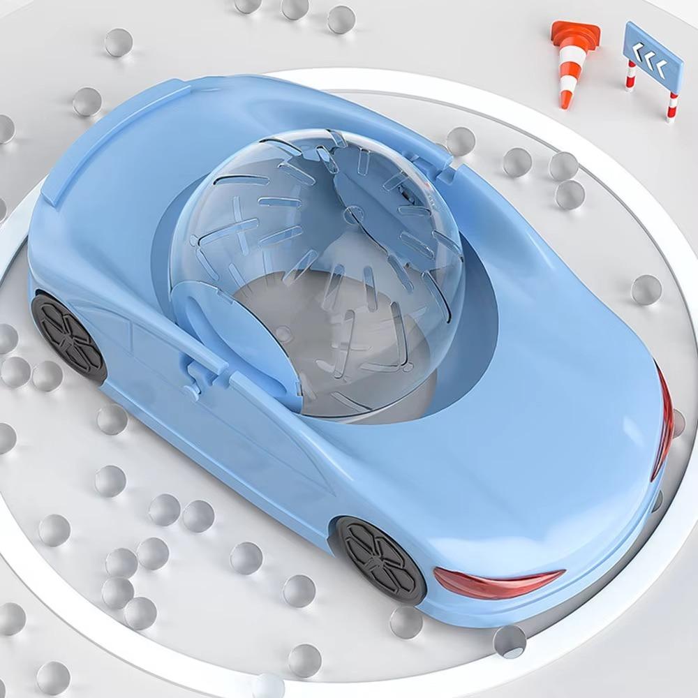 Extragroße Hamster-Laufkugel Transparente Kugel Lustiges Kleintier-Spielzeugauto Sportdesign Langlebiges Haustier-Laufspielzeug