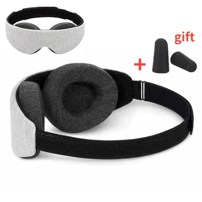 3D Sleeping Mask Block Out Light Sleep Mask For Eyes Soft Sleeping Aid Eye Mask for Travel Eyeshade Night Breathable Slaapmasker