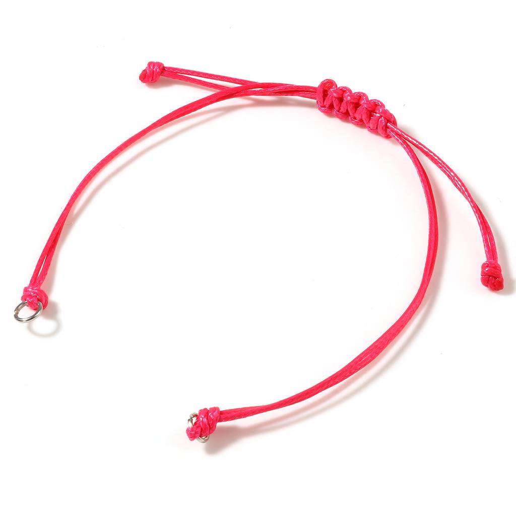 5PCs Multicolor Rope Lucky knots Bracelets Polyester Handmade Bangles Braiding Braided Bracelets Accessories Findings Adjustable