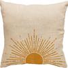 Abstract Pillowcase Sunset Sunrise Line Modern Art Minimalist Living Room Sofa Bay Window Pillow Geometry