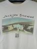 T-shirt Bianca Jackson Browne Cotone Taglia Completa Unisex S-5XL T-shirt Unisex