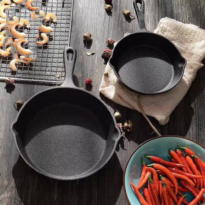 ZISIZ Cast Iron Frying Pan
