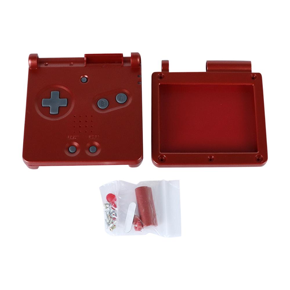 1PCS Cool Clear For GBA SP Transparent Replacement Housing Shell Cover For Game Boy Advance SP Case Cover