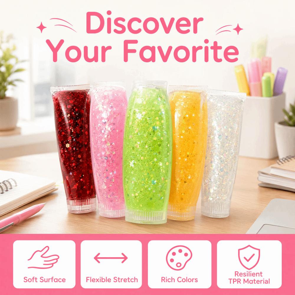Simulation Toothpaste Fidget Toys Random Color Squeeze Toys Creative Squishy Toys  Office Leisure