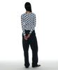 PARTIMENTO WOMEN Dot All-Over Printed Long Sleeve Tee_White