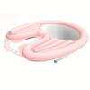 Portable Inflatable Shampoo Basin with Hose Bedside Bath Tub for Elderly, Pregnant Disabled, Easy Setup, Durable for Home Hotel