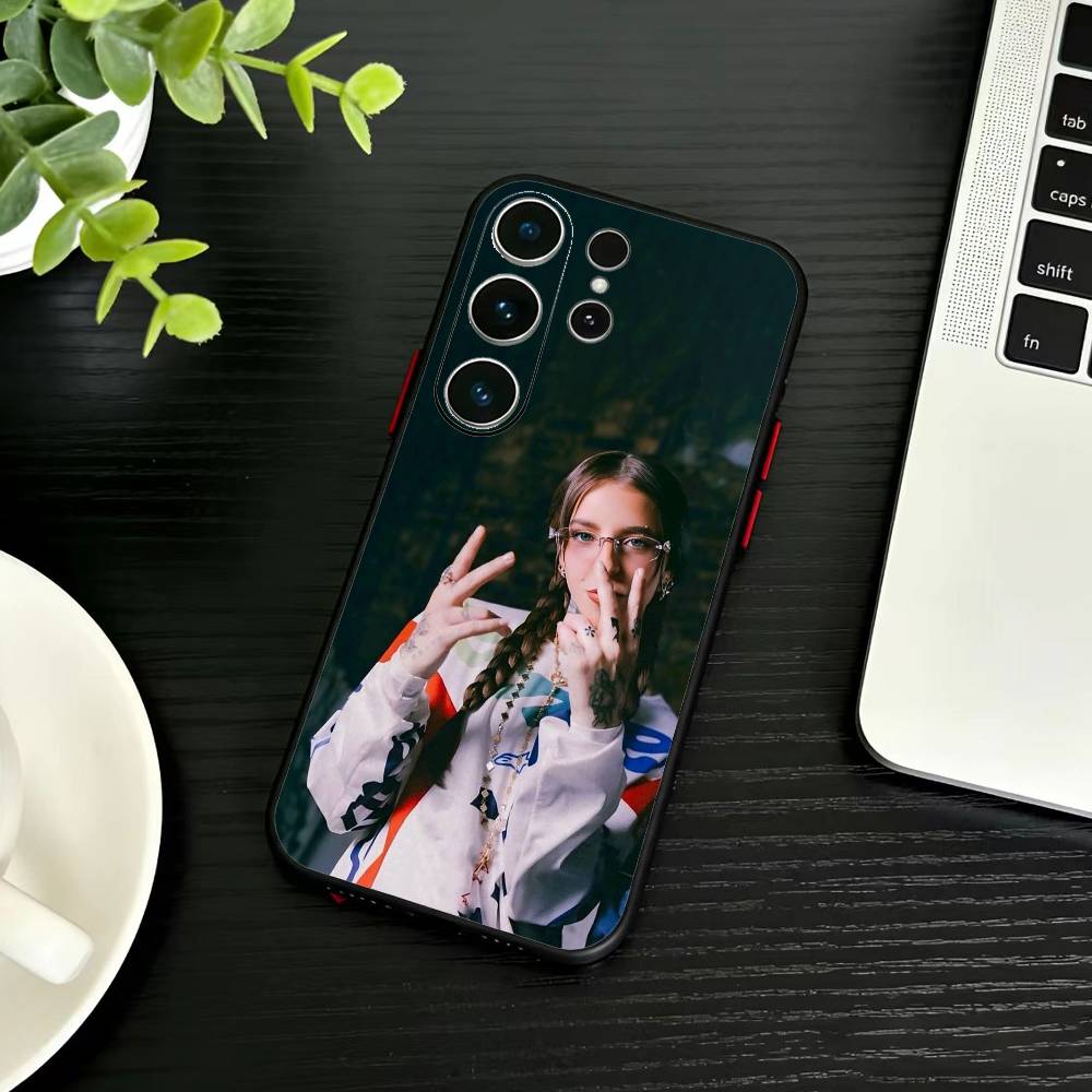 Singer Young Miko Phone Case For Samsung S26,S25,S24,S23,S22,S21,S20,Ultra,Plus,FE Black Soft Cover