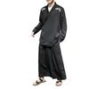 Inotenka and Haori Casual Long Cardigan with Loose Stylish Loungewear for and Perfect for Fireworks and Sun Air Conditioning Black and Plus Sizes