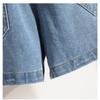 DIMANAF 2026 Summer New Plus Size Women High Waist Elastic Wide Leg Denim Shorts Pants Cotton Casual Lady Bottoms