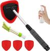 Telescopic Microfiber Car Window Cleaning & Defogging Brush Set
