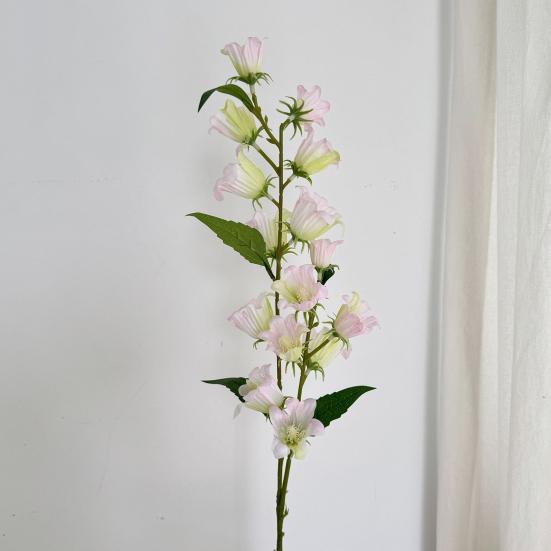 Artificial Lily of The Valley Flower Faux Bell Flower Wedding Bouquet for DIY Bridal Bouquet Floral Arrangement Home Garden Decor