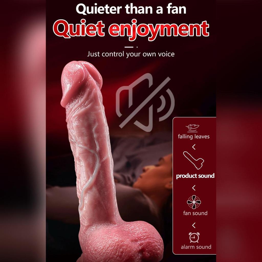 Vulcan Liquid Silicone Electric Phallus Simulation Dildo Adult Sex Products Female Cannon Machine Masturbation Machine Fun