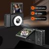Cross-Border Flip Screen Mirrorless CCD Digital Camera with HD Video, 5MP, and LED Fill Light.