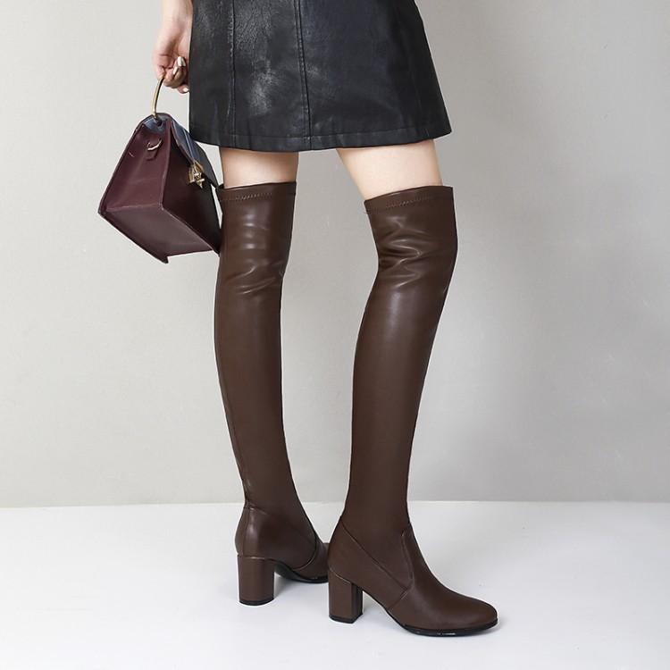 

New Fashion Elastic Women s Boots