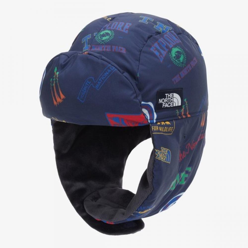 The North Face Kids Ear Muffs Cap Midnight Navy Nuptse MIDNIGHT NAVY/M