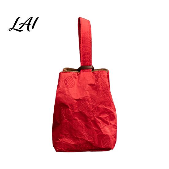 Tea Accessories Handbag Chinese Style Brocade Storage Bag Bracelet Jewelry & Portable Bag Handbag Mini Fabric Organizer Pouch Multi Use