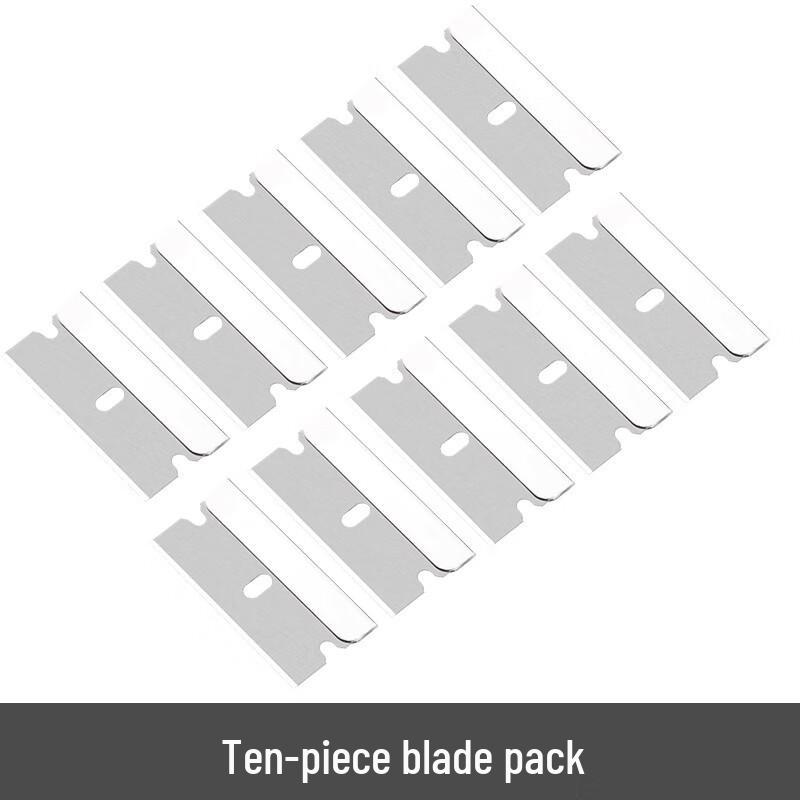 Jingyu Stainless Steel Glue Removal Scraper 50 Count
