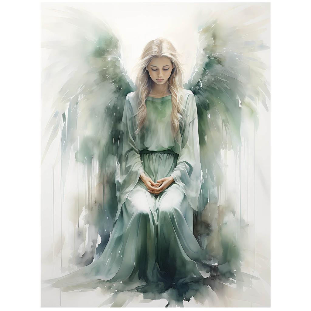 Plakat Światło Szmaragdowego Anioła Plakat Światło Szmaragdowego Anioła, 70X100 Cm, Bez Ramy, Papier Matowy 230 Gsm