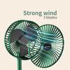 Mini ventilatore portatile USB Ventilatore da pavimento Ventilatori pieghevoli ricaricabili per ufficio domestico