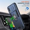 For Samsung A50 A50S A30S Black Armor Magnetic Ring Bracket Phone Cases For Samsung Galaxy A30S Hard Heavy Duty Anti Fall Cover