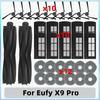 Compatible For Eufy X9 Pro Vacuum Cleaner Replacement Accessories Main Roller Side Brush HEPA Filters Mop Cloth