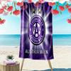 FK Austria Wien Print Strandtuch, Großes Weiches Schnelltrocknendes Handtuch für Strand Camping Schwimmen