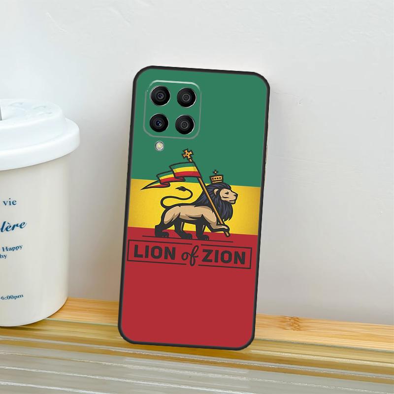 Rastafarian Lion Case For Samsung Galaxy M06 M16 M36 M56 M15 M11 M31 M21 M53 M13 M32 M52 M35 M55 M14 M34 M54