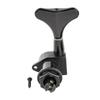 Musiclily Pro electric bass tuning black 4-in-line pegs,