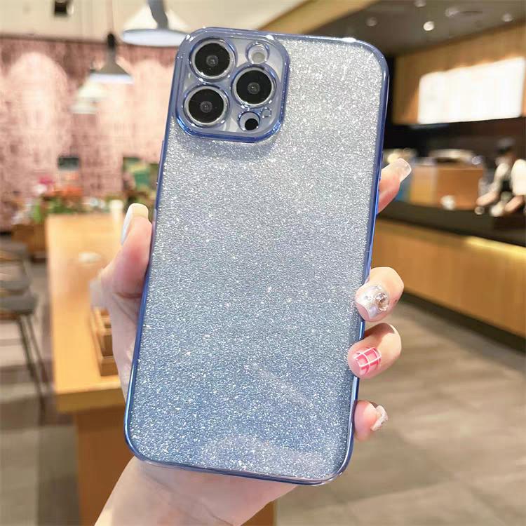 Luxury Colorful Glitter Plating Phone Case For Motorola Moto G42 G52 G53 G54 G40 Fusion Shockproof Bling Bumper Soft Back Cover