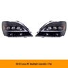 Upgraded Headlight Assembly for 98-02 Lexus RX: Sequential LED DRLs & Projector Lenses