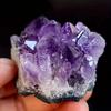 Brazilian Amethyst Cluster Ornament: Amethyst Block & Cave Specimen for Purification and Demagnetization.