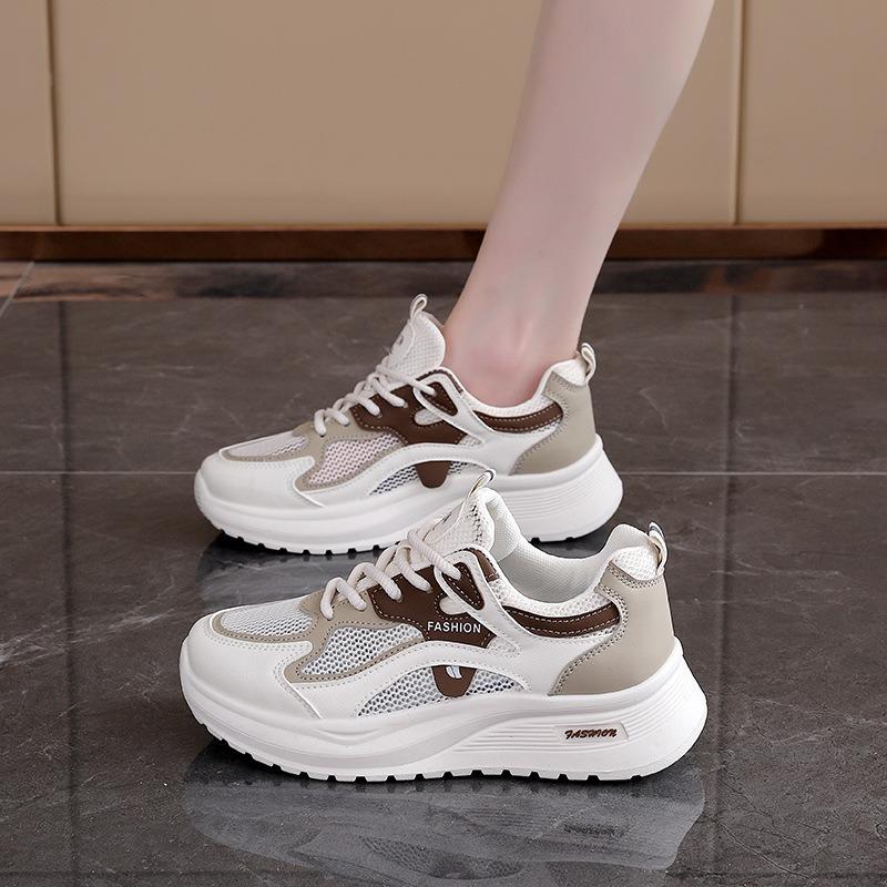 Fashion Youth Women Student Sport Shoes Outdoor Breathable Comfortable Platform Running Shoes Outdoor No Slip Casual Sneakers Zapatillas