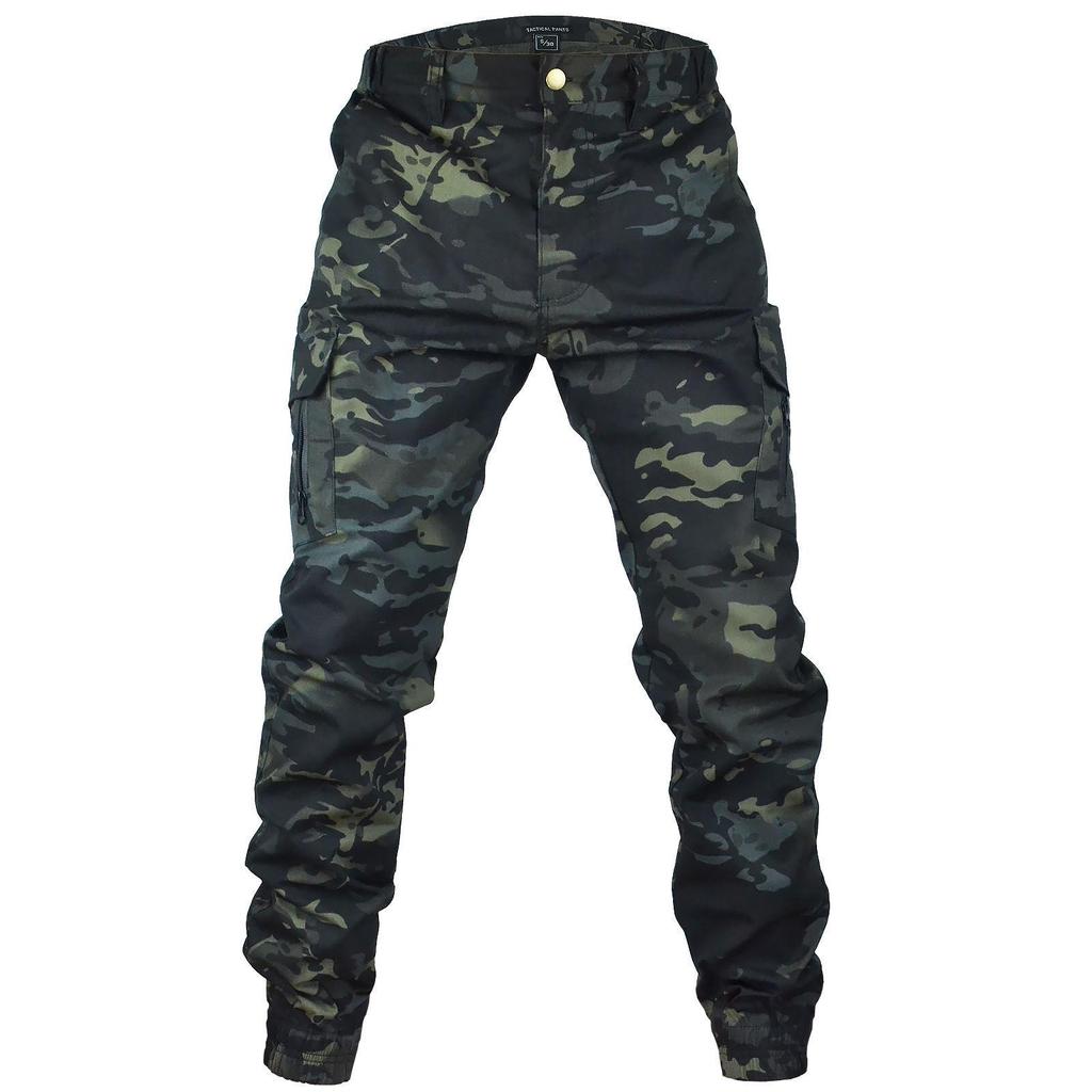 Herren Outdoor Camouflage Ripstop Taktische Skinny Jogginghosen