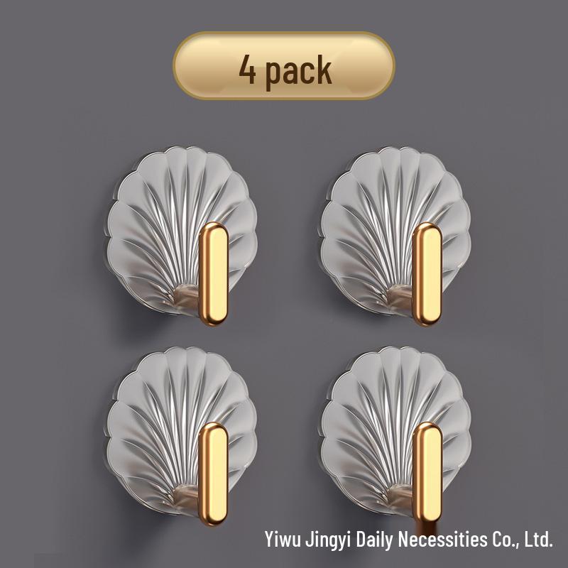Seamless Adhesive Photo Frame Wall Hooks - No-Drill, Nail-Free Installation on Tile Walls