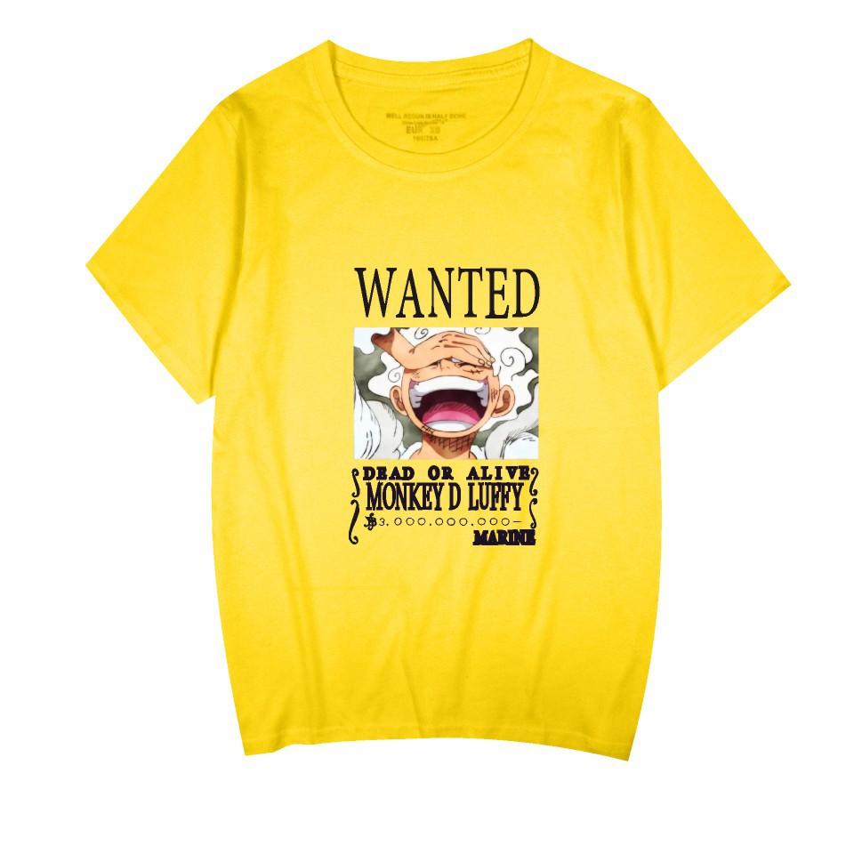 ONE PIECE T-Shirt Cartoon Print Graphic Summer Clothing Oversized Short Sleeve Funny Casual Women Top