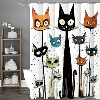 אמבטיה ושירותים – וילונות אמבטיה