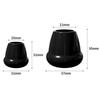 4Pcs Size L Chair Leg Covers Anti Scratch Floor Protectors Non Slip Silicone Furniture Feet Pads for 22-25mm Diameter
