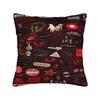 Nikki Obsession Movie   Pillow Cover  Novelty Pillow Case For Sofa Home Decoration Comfy Cushion Cover Gift