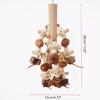 Parrot Chewing Toy Wood Blocks Bird Cage Bite Toys for Cockatiel Canary Lovebird
