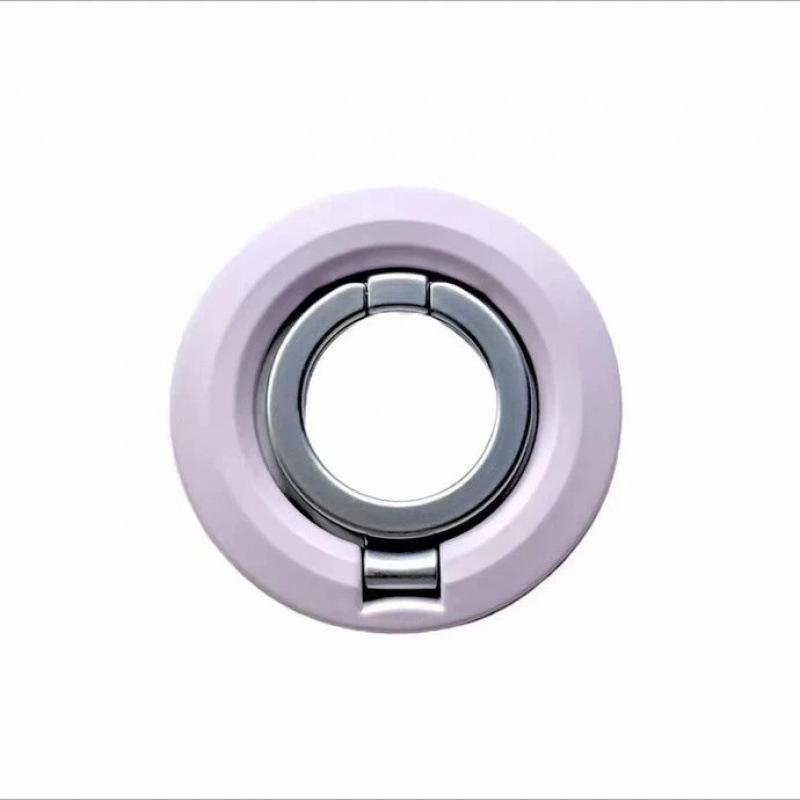 Magnetic 360° Rotating Dual-Sided Phone Holder with Folding Ring Support