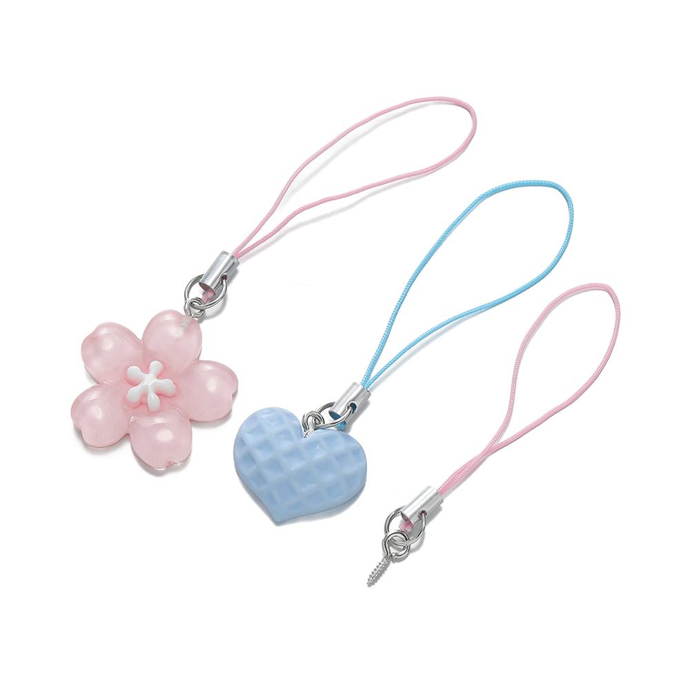 20/50pcs Lanyard Lariat Strap Cord With Eye Pins Screw Colour Strap Charm Cord Rope Keychains Hooks Mobile Phone DIY Accessories