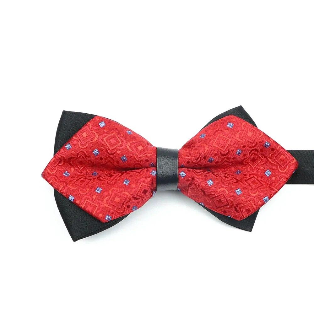 Men Bow Ties Groom Wedding Fashion Adjustable Tuxedo Bowtie Business Colorful Neckties