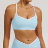 Yoga Sports Bra For Women With Quick Dry Fabric Mesh Back Support For Running And Fitness